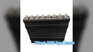 タッチスクリーン制御付き 160W 8 バンド信号ジャマー